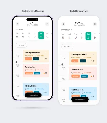 App UI UX Design by Artistics Design
